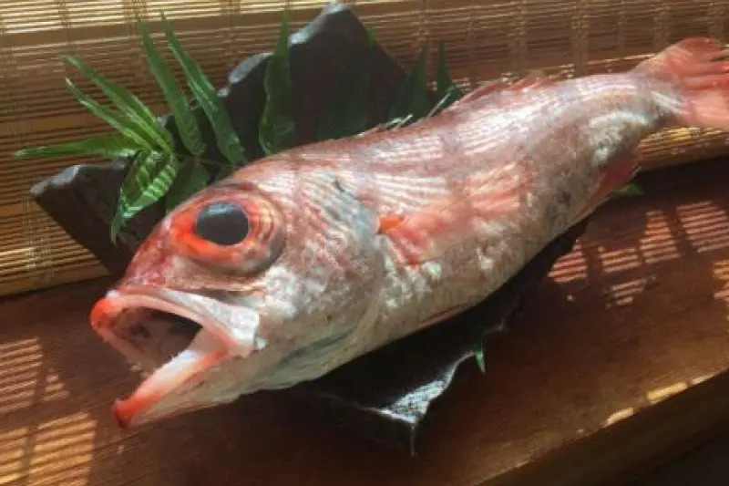 のど黒　塩焼き