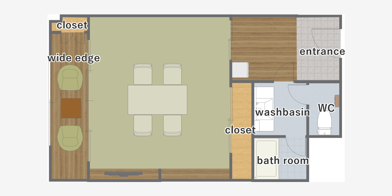 東映シネマルームの間取り