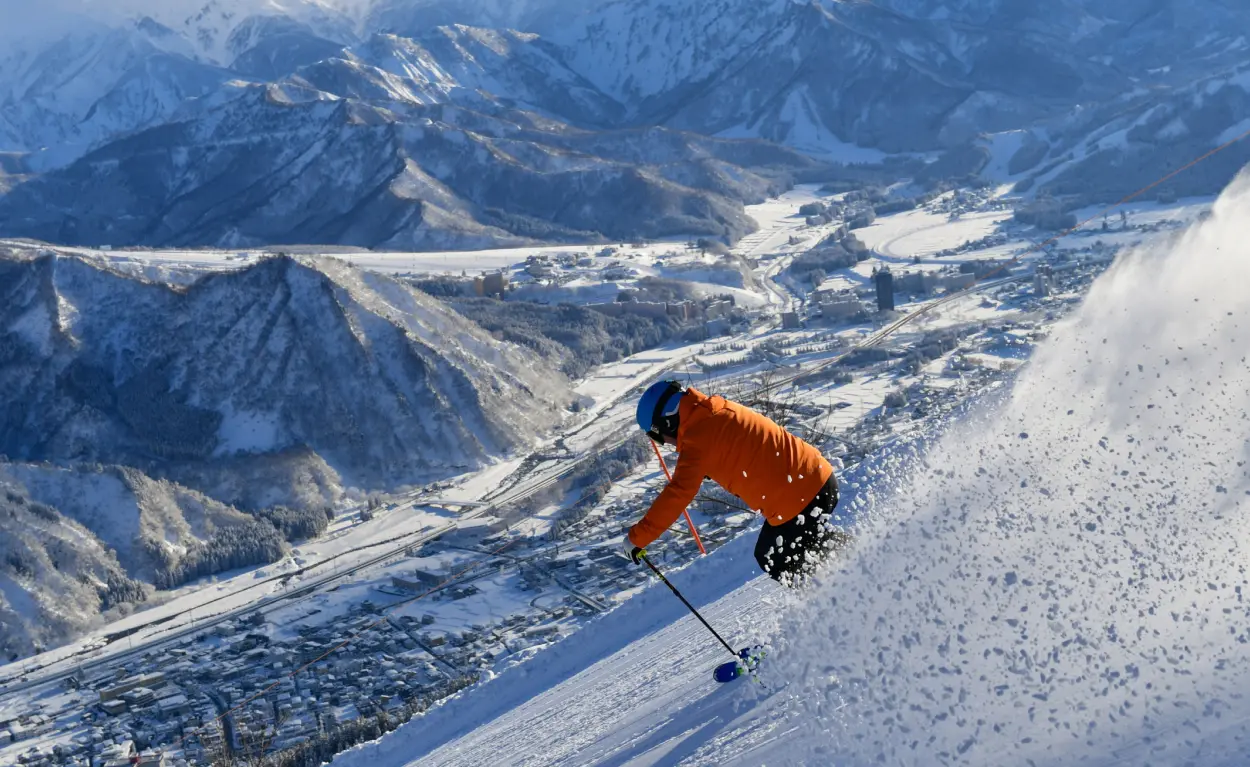 ゲレンデリゾートシーズンの様子